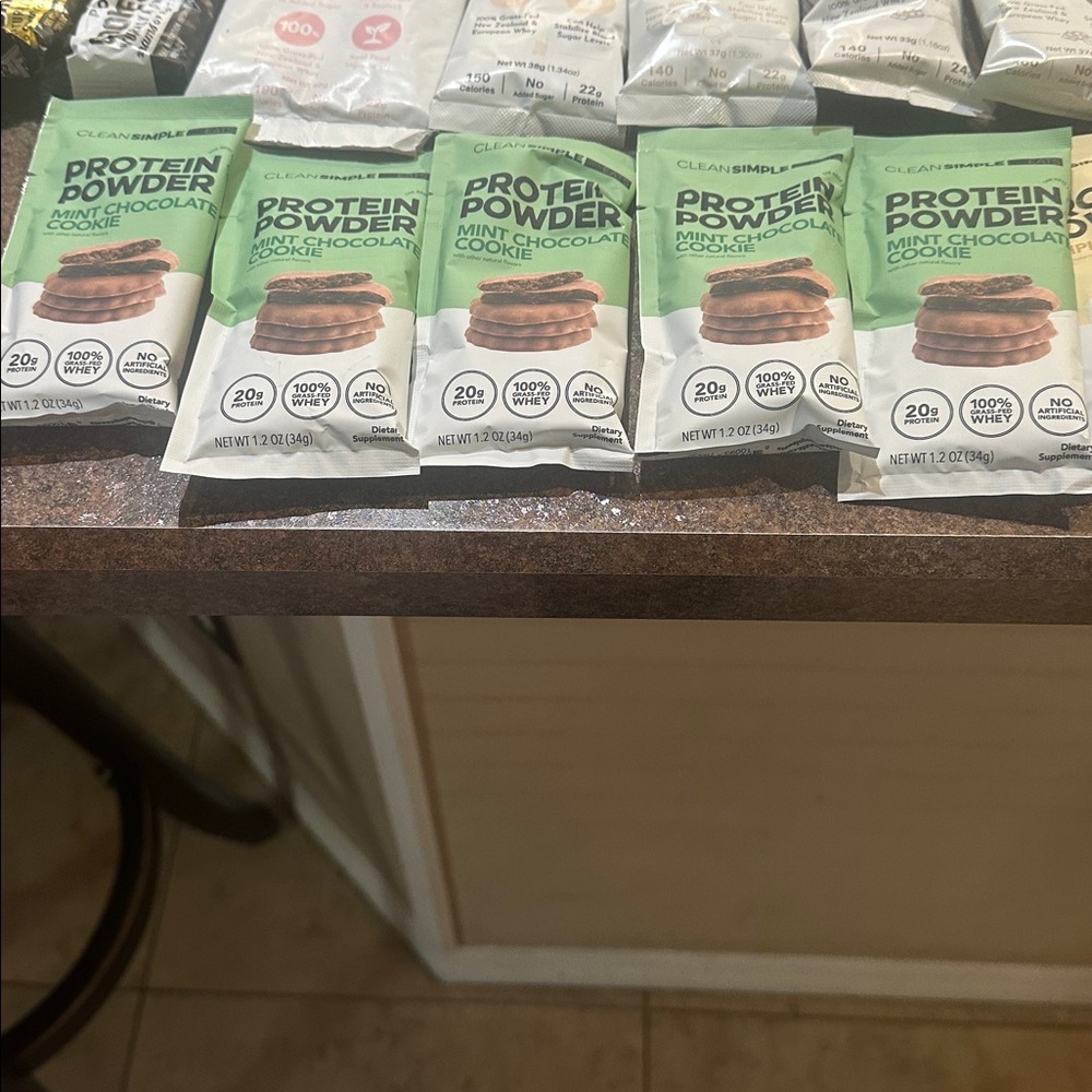 Clean simple and just ingredients Protein Powder Variety bars barebells lot 18 - Picture 2 of 5
